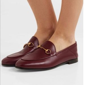 Gucci Brixton loafers in Bordeaux